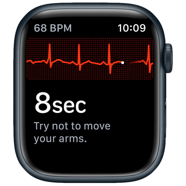 Ceas inteligent Apple Watch Series 7 MKN53WB/ A/ Midnight Black/ Midnight Sport photo 3 Ceas inteligent Apple Watch Series 7 MKN53WB/ A/ Midnight Black/ Midnight Sport photo 3