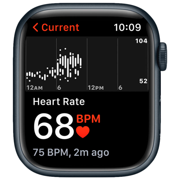 Ceas inteligent Apple Watch Series 7 MKN53WB/ A/ Midnight Black/ Midnight Sport photo 5 Ceas inteligent Apple Watch Series 7 MKN53WB/ A/ Midnight Black/ Midnight Sport photo 5
