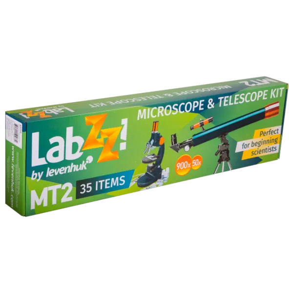 Levenhuk LabZZ MT2 Kit (микроскоп + телескоп) Зелёный photo 7