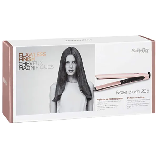 Выпрямитель для волос Babyliss 2498PRE Черный Розовый photo 3