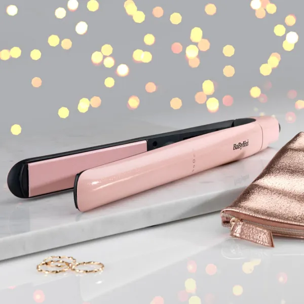 Выпрямитель для волос Babyliss 2498PRE Черный Розовый photo 5