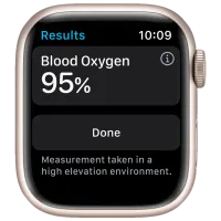 Умные часы Apple Watch Series 7 + Cellular MKHR3WB/ A/ Starlight Хаки/ Starlight Sport photo 4