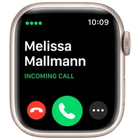 Умные часы Apple Watch Series 7 + Cellular MKHR3WB/ A/ Starlight Хаки/ Starlight Sport photo 6
