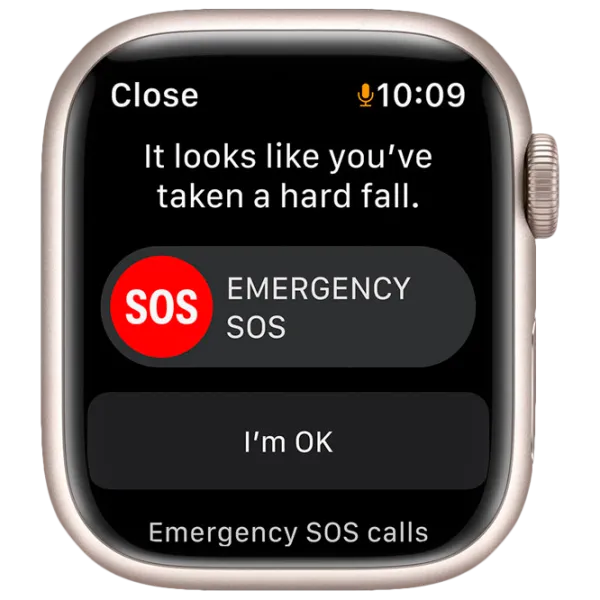 Ceas inteligent Apple Watch Series 7 + Cellular MKHR3WB/ A/ Starlight Khaki/ Starlight Sport photo 7 Ceas inteligent Apple Watch Series 7 + Cellular MKHR3WB/ A/ Starlight Khaki/ Starlight Sport photo 7