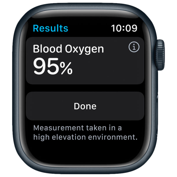 Ceas inteligent Apple Watch Series 7 + Cellular MKHQ3WB/ A/ Midnight Black/ Midnight Sport photo 3