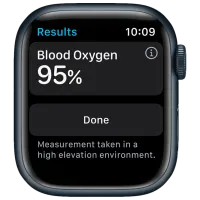 Ceas inteligent Apple Watch Series 7 + Cellular MKHQ3WB/ A/ Midnight Black/ Midnight Sport photo 3