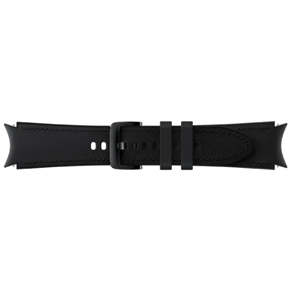 Curelușă Samsung Galaxy Watch 4 ET-SHR88SBEG Piele/ 20 mm/ Black Silver photo 3 Curelușă Samsung Galaxy Watch 4 ET-SHR88SBEG Piele/ 20 mm/ Black Silver photo 3