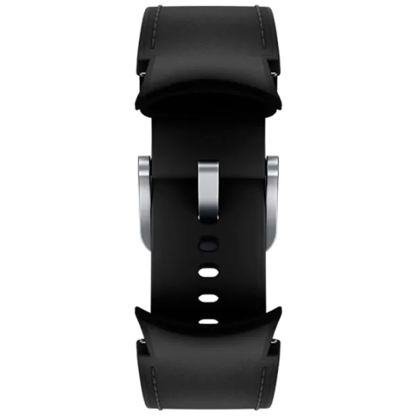 Curelușă Samsung Galaxy Watch 4 ET-SHR88SBEG Piele/ 20 mm/ Black Silver photo 4 Curelușă Samsung Galaxy Watch 4 ET-SHR88SBEG Piele/ 20 mm/ Black Silver photo 4