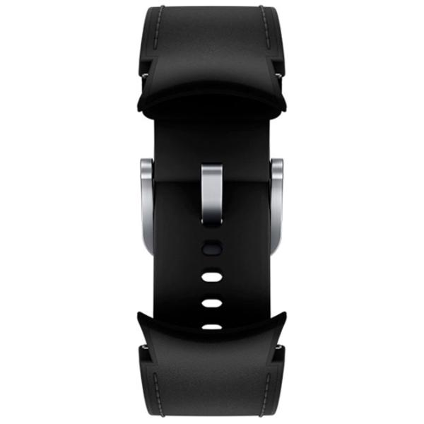 Curelușă Samsung Galaxy Watch 4 ET-SHR88SBEG Piele/ 20 mm/ Black Silver photo 4 Curelușă Samsung Galaxy Watch 4 ET-SHR88SBEG Piele/ 20 mm/ Black Silver photo 4