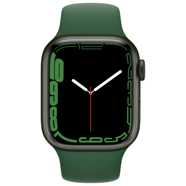 Ceas inteligent Apple Watch Series 7 + Cellular MKHT3WB/ A/ Green/ Clover Sport photo 2