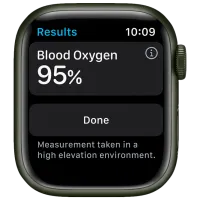 Ceas inteligent Apple Watch Series 7 + Cellular MKHT3WB/ A/ Green/ Clover Sport photo 4