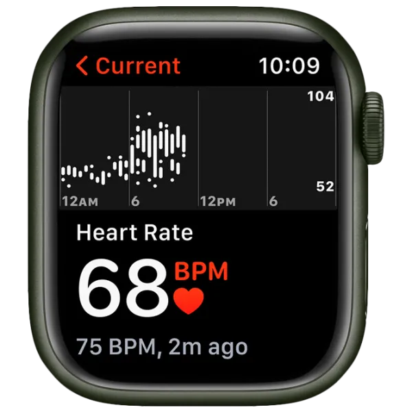 Ceas inteligent Apple Watch Series 7 + Cellular MKHT3WB/ A/ Green/ Clover Sport photo 5