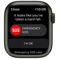 Ceas inteligent Apple Watch Series 7 + Cellular MKHT3WB/ A/ Green/ Clover Sport photo 7