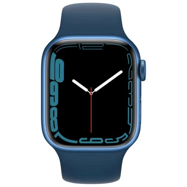 Умные часы Apple Watch Series 7 + Cellular MKHU3WB/ A/ Синий/ Abyss Blue Sport photo 2