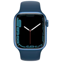 Умные часы Apple Watch Series 7 + Cellular MKHU3WB/ A/ Синий/ Abyss Blue Sport photo 2