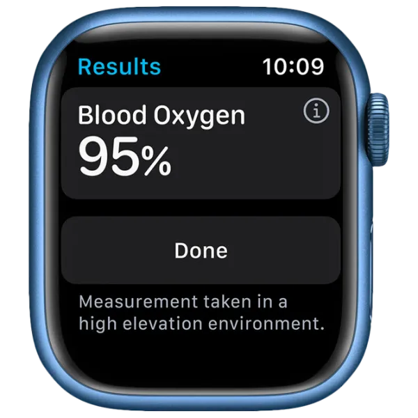 Умные часы Apple Watch Series 7 + Cellular MKHU3WB/ A/ Синий/ Abyss Blue Sport photo 3