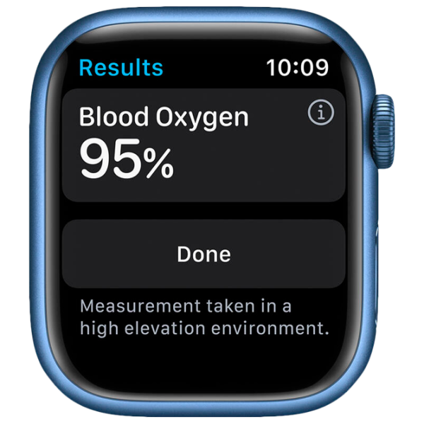 Умные часы Apple Watch Series 7 + Cellular MKHU3WB/ A/ Синий/ Abyss Blue Sport photo 3