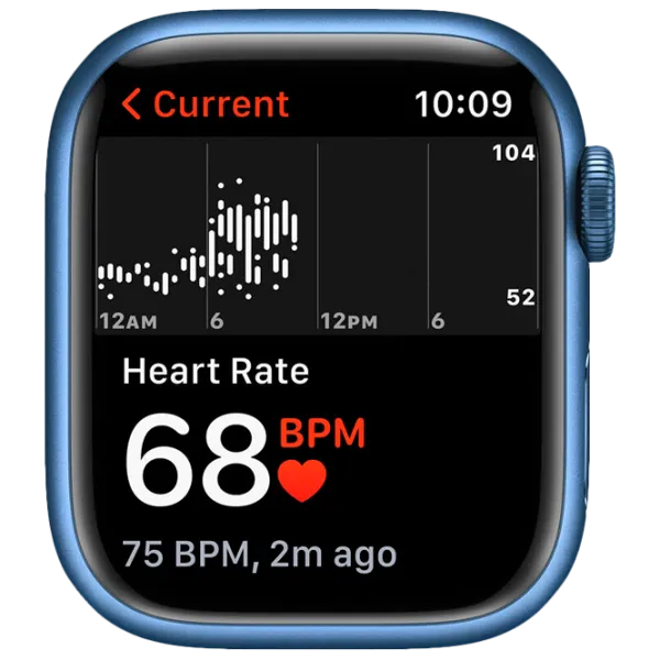 Умные часы Apple Watch Series 7 + Cellular MKHU3WB/ A/ Синий/ Abyss Blue Sport photo 4