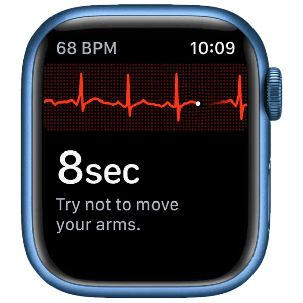 Умные часы Apple Watch Series 7 + Cellular MKHU3WB/ A/ Синий/ Abyss Blue Sport photo 5