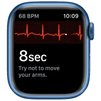 Умные часы Apple Watch Series 7 + Cellular MKHU3WB/ A/ Синий/ Abyss Blue Sport photo 5