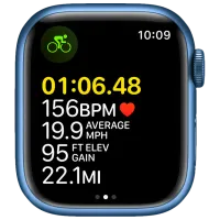 Умные часы Apple Watch Series 7 + Cellular MKHU3WB/ A/ Синий/ Abyss Blue Sport photo 8