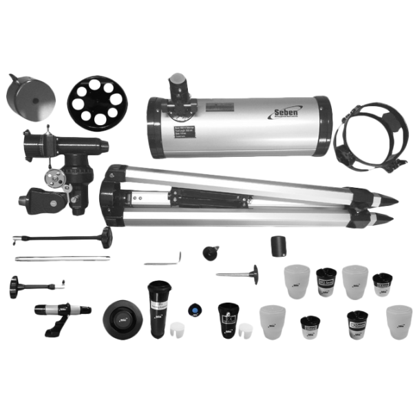 Телескоп Seben Star Sheriff 114/ 1000 EQ3 Серебристый photo 3