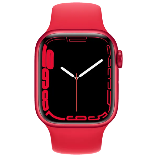 Ceas inteligent Apple Watch Series 7 + Cellular MKHV3WB/ A/ PRODUCT RED/ PRODUCT RED Sport photo 2