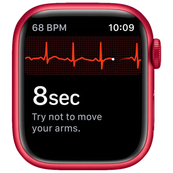 Ceas inteligent Apple Watch Series 7 + Cellular MKHV3WB/ A/ PRODUCT RED/ PRODUCT RED Sport photo 4