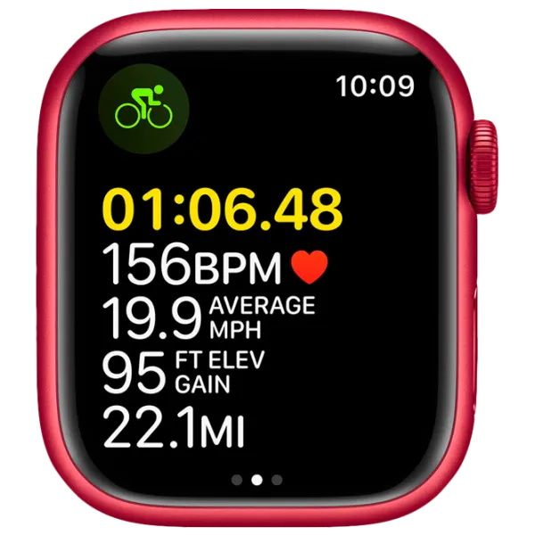 Ceas inteligent Apple Watch Series 7 + Cellular MKHV3WB/ A/ PRODUCT RED/ PRODUCT RED Sport photo 6