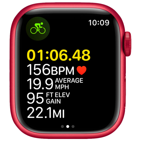 Ceas inteligent Apple Watch Series 7 + Cellular MKHV3WB/ A/ PRODUCT RED/ PRODUCT RED Sport photo 6