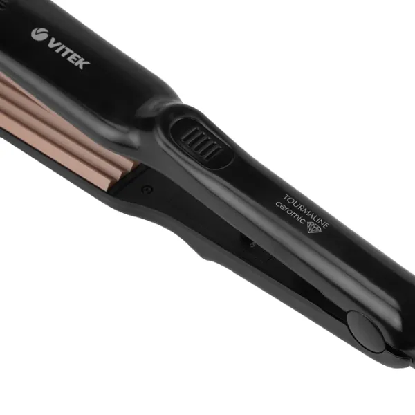 Placă pentru creponat Vitek VT-8408 40 W/ Gold Black photo 6
