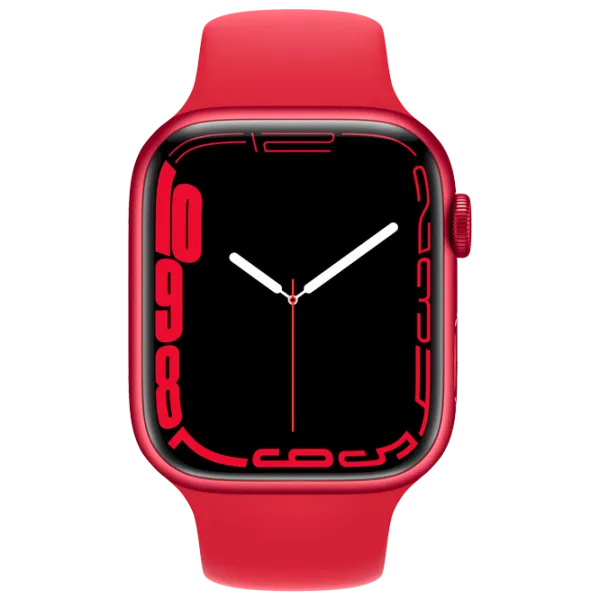 Ceas inteligent Apple Watch Series 7 + Cellular MKJU3WB/ A/ PRODUCT RED/ PRODUCT RED Sport photo 2