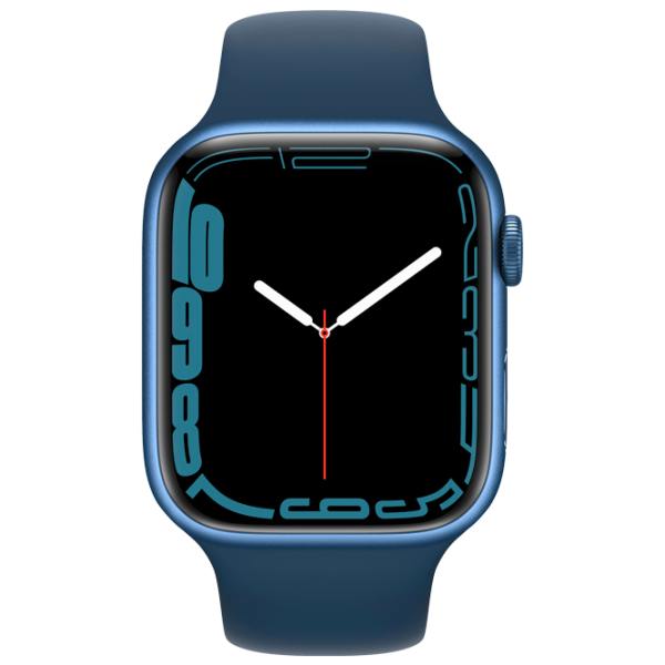 Умные часы Apple Watch Series 7 + Cellular MKJT3WB/ A/ Синий/ Abyss Blue Sport photo 2 Умные часы Apple Watch Series 7 + Cellular MKJT3WB/ A/ Синий/ Abyss Blue Sport photo 2
