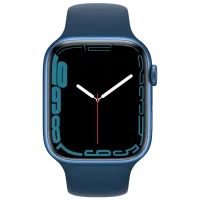 Умные часы Apple Watch Series 7 + Cellular MKJT3WB/ A/ Синий/ Abyss Blue Sport photo 2