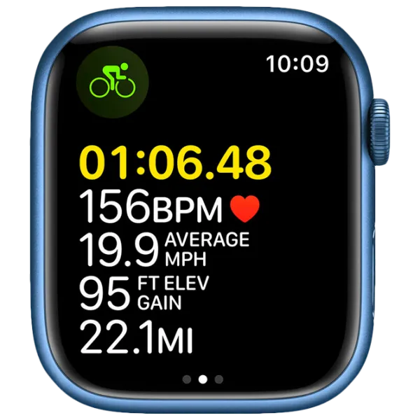 Умные часы Apple Watch Series 7 + Cellular MKJT3WB/ A/ Синий/ Abyss Blue Sport photo 3 Умные часы Apple Watch Series 7 + Cellular MKJT3WB/ A/ Синий/ Abyss Blue Sport photo 3