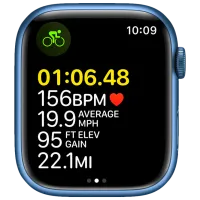 Умные часы Apple Watch Series 7 + Cellular MKJT3WB/ A/ Синий/ Abyss Blue Sport photo 3