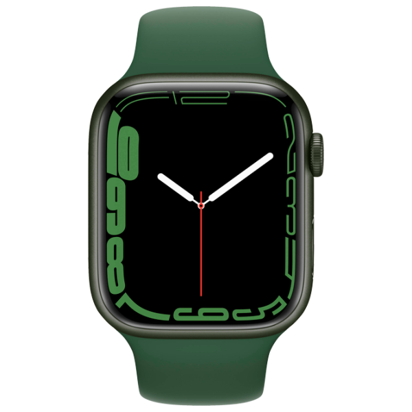 Ceas inteligent Apple Watch Series 7 + Cellular MKJR3WB/ A/ Green/ Clover Sport photo 2
