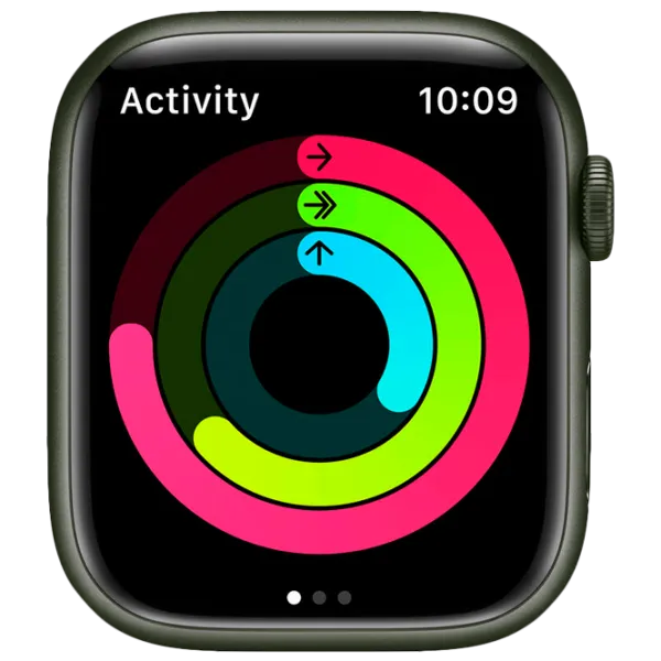 Ceas inteligent Apple Watch Series 7 + Cellular MKJR3WB/ A/ Green/ Clover Sport photo 5