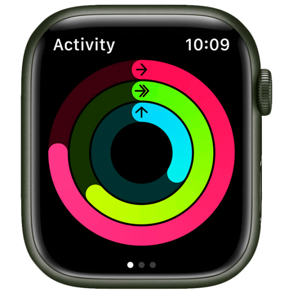 Ceas inteligent Apple Watch Series 7 + Cellular MKJR3WB/ A/ Green/ Clover Sport photo 5