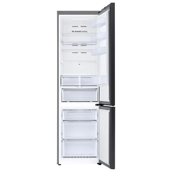 Frigider Samsung Bespoke RB38A6B62AP/UA cu congelator jos 385 l / 203 cm / Gray photo 3