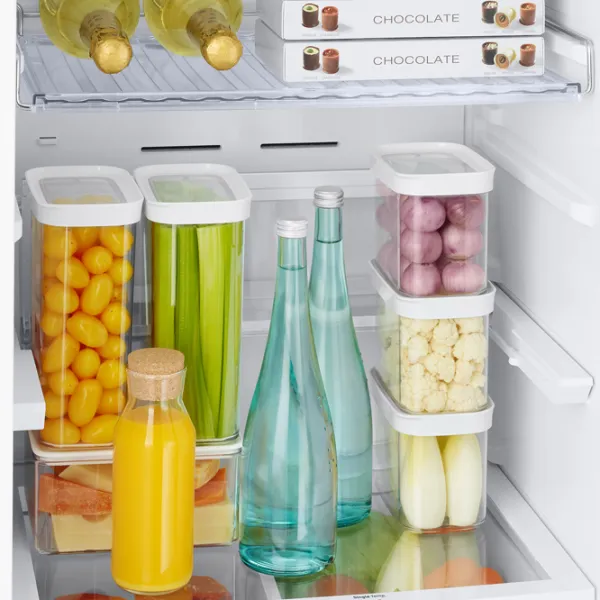 Frigider Samsung Bespoke RB38A6B62AP/UA cu congelator jos 385 l / 203 cm / Gray photo 7