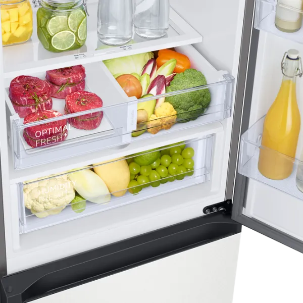 Frigider Samsung Bespoke RB34A6B4FAP/UA cu congelator jos 340 l / 185.3 cm / Gray photo 7