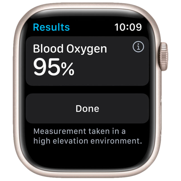 Умные часы Apple Watch Series 7 + Cellular MKJQ3WB/ A/ Starlight Хаки/ Starlight Sport photo 3