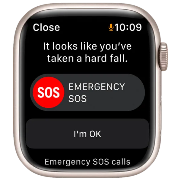 Умные часы Apple Watch Series 7 + Cellular MKJQ3WB/ A/ Starlight Хаки/ Starlight Sport photo 6