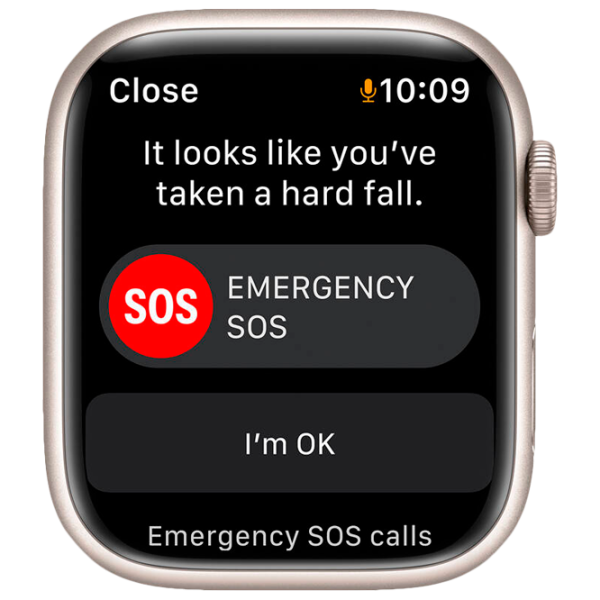 Умные часы Apple Watch Series 7 + Cellular MKJQ3WB/ A/ Starlight Хаки/ Starlight Sport photo 6