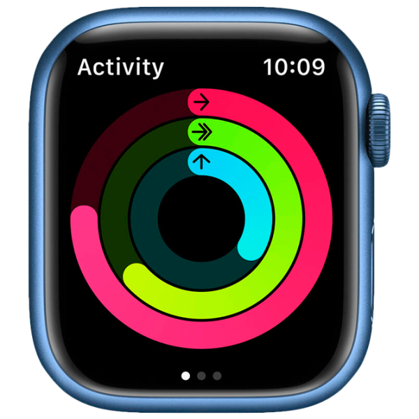 Умные часы Apple Watch Series 7 + Cellular MKJQ3WB/ A/ Starlight Хаки/ Starlight Sport photo 7