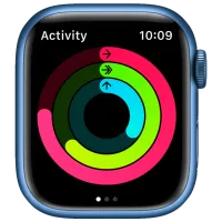 Умные часы Apple Watch Series 7 + Cellular MKJQ3WB/ A/ Starlight Хаки/ Starlight Sport photo 7