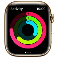 Ceas inteligent Apple Watch Series 7 + Cellular MKJY3WB/ A/ Gold/ Oțel inoxidabil/ Gold Milanese Loop photo 3