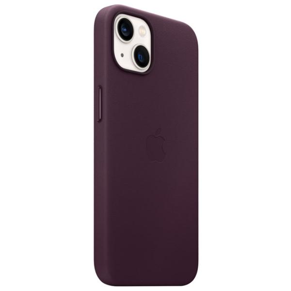 Husă pentru smartphone Apple iPhone 13 Apple/ Back/ Piele/ Dark Cherry photo 3