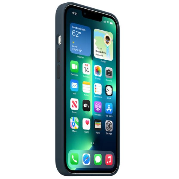 Husă pentru smartphone Apple iPhone 13 Pro Apple/ Back/ TPU/ Abyss Blue photo 4 Husă pentru smartphone Apple iPhone 13 Pro Apple/ Back/ TPU/ Abyss Blue photo 4
